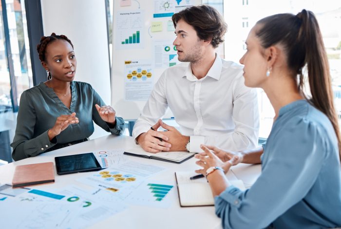 diversity-teamwork-and-analytics-business-people-2023-11-27-05-19-16-utc Diversity, teamwork and analytics business people in meeting for communication of corporate marketi.